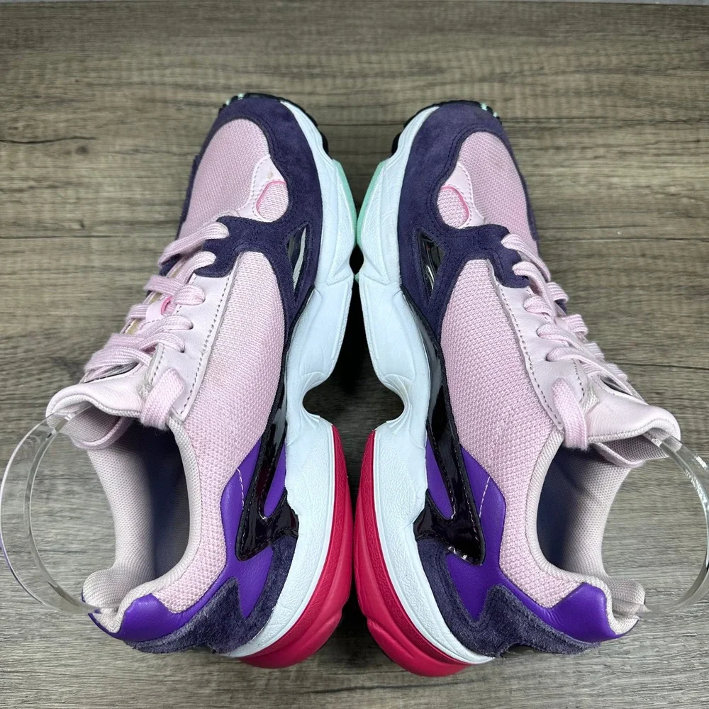 Adidas~Originals Falcon~Women's~Pink/Purple Running Shoes~Size 8